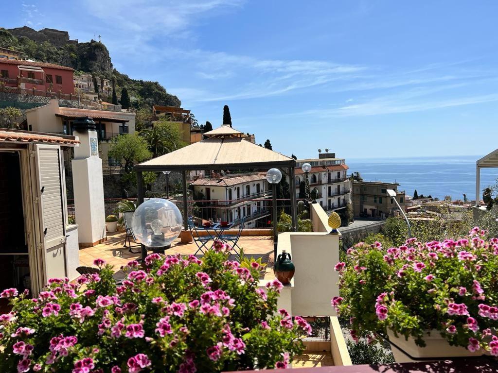 Il Terrazzo Di Marlu Villa Taormina Exterior foto