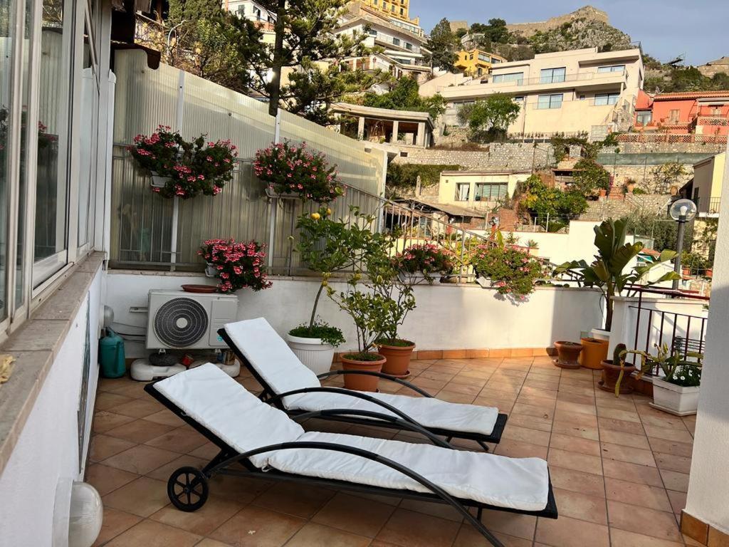 Il Terrazzo Di Marlu Villa Taormina Exterior foto